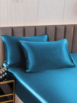 [Teal] SilkSilky  19Momme Pure Silk Pillowcase 003