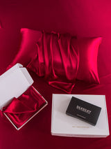 [Wine] SilkSilky  22Momme Pure Silk Pillowcase 004