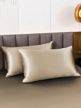 [Coffee] SilkSilky  19Momme Pure Silk Pillowcase 006