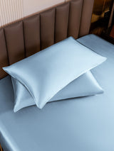 [Light Blue] SilkSilky  19Momme Pure Silk Pillowcase 004