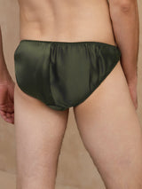 [Green] SilkSilky Mens Underwear 002