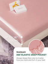 [Peach Skin] SilkSilky  22Momme Pure Silk Bedding Set 004,