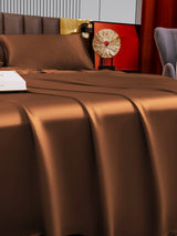[Coffee] SilkSilky  22Momme Bedding Set 003