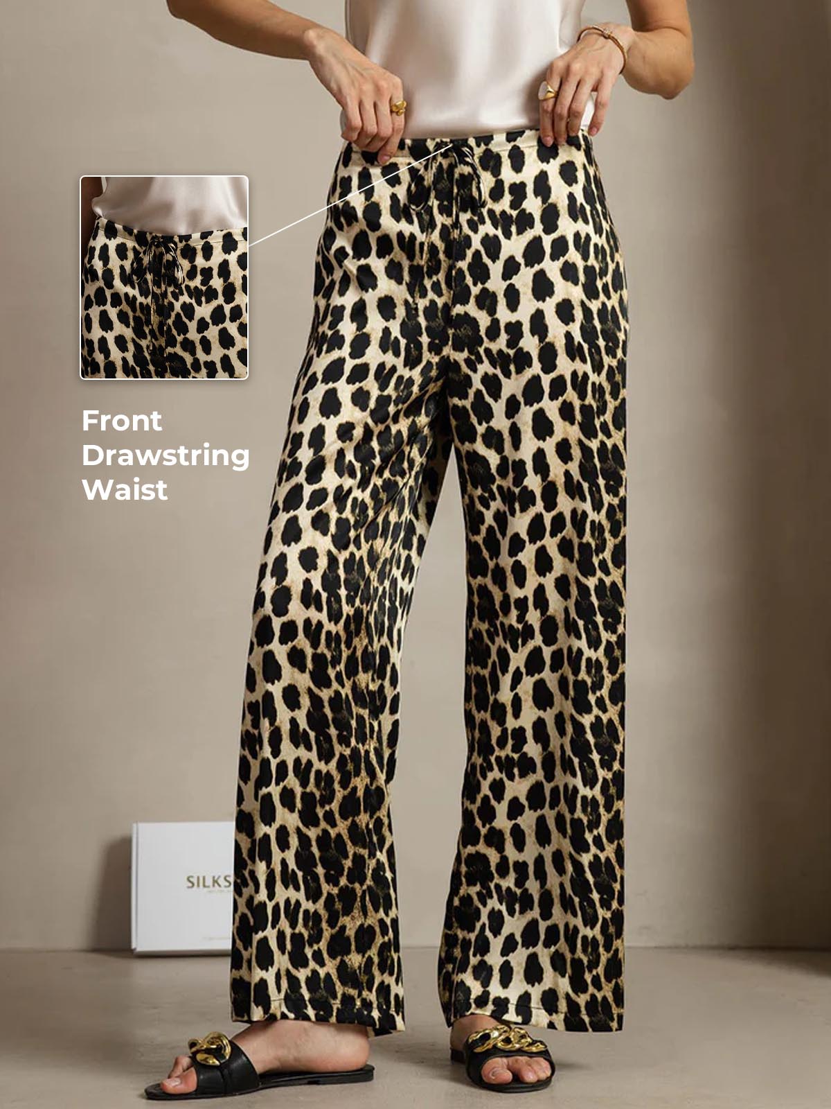 [Leopard] SilkSilky  Women's Pants 002