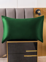 [Dark Green] SilkSilky  22Momme Pure Silk Pillowcase 003