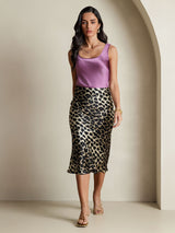 [Leopard] SilkSilky  Skirt 009