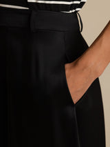 [Black] SilkSilky  Skirt 007