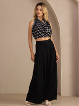 [Black] SilkSilky  Women's Pants 006