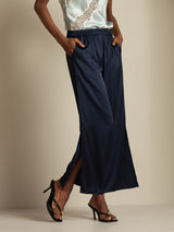 [Dark Blue] SilkSilky  Women's Pants 003