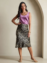 [Leopard] SilkSilky  Skirt 007