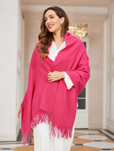 [Rose Red] SilkSilky  Scarf 002