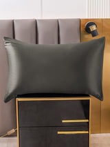 [Dark Gray] SilkSilky  22Momme Pure Silk Pillowcase 001