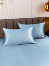 [Light Blue] SilkSilky  19Momme Pure Silk Pillowcase 003