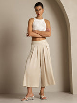 [Beige] SilkSilky  Women's Pants 008