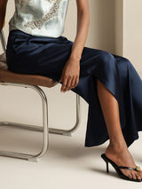 [Dark Blue] SilkSilky  Women's Pants 006