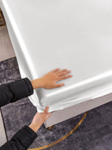 [White] SilkSilky  22Momme Sheet 004