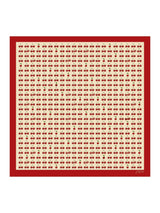 [Beige Cherry] SilkSilky Scarf 001