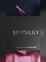 SilkSilky  Spaghetti Strap Sweetheart Neck Nightgown video 001