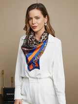 [P016] SilkSilky Pure Silk Scarf 005