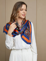[P016] SilkSilky Pure Silk Scarf 010